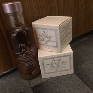 Fresh Rose SkinCare Set